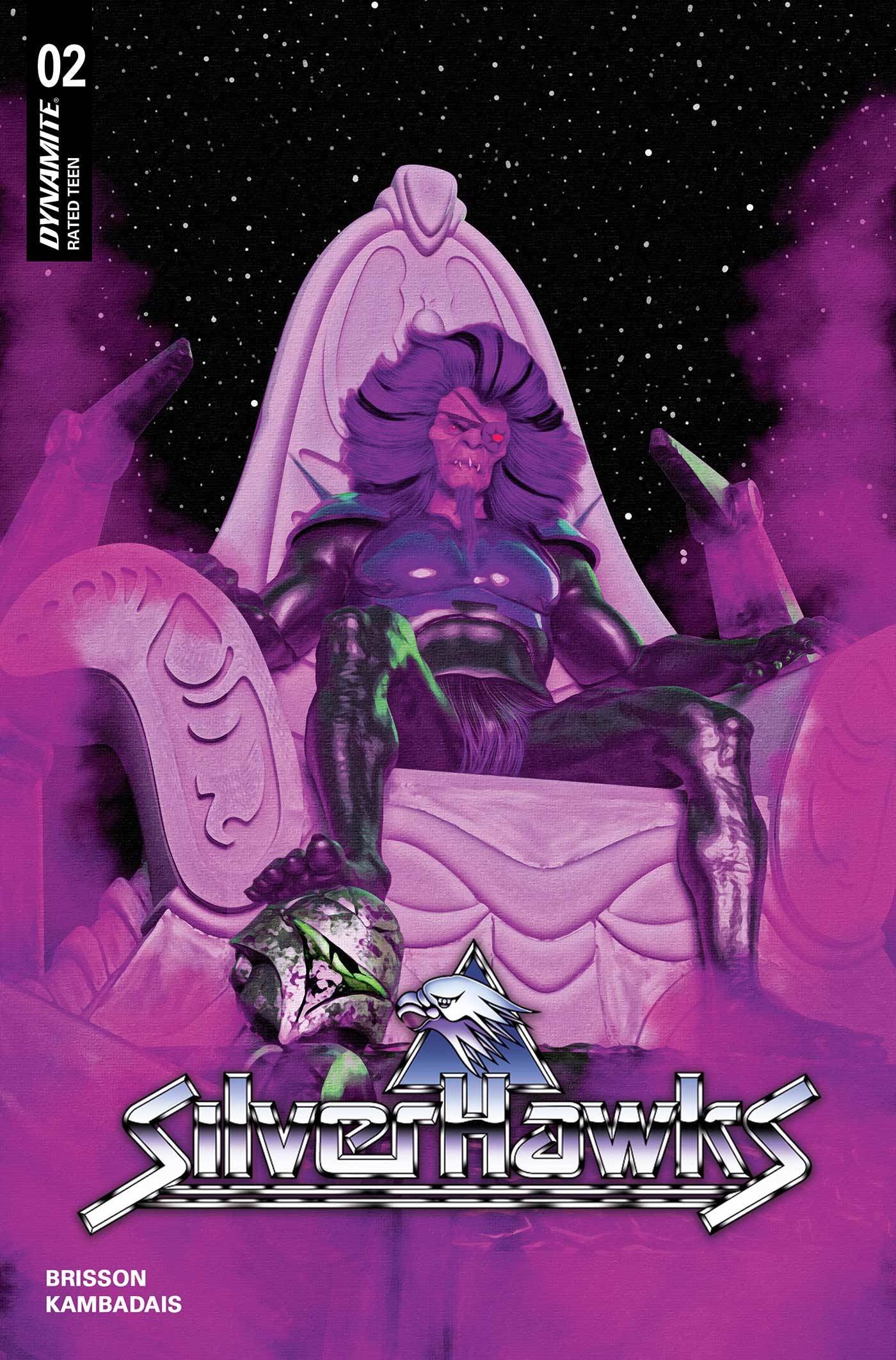 SILVERHAWKS #2 1:10 MARK SPEARS PURPLE VARIANT