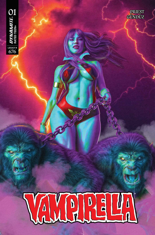 26/03/2025 VAMPIRELLA (2025) #1 MARK SPEARS PURPLE RAIN VARIANT