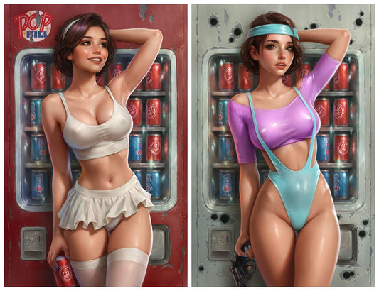 POP KILL #2 WILL JACK SKIRT POP/LEOTARD POP VIRGIN VARIANT SET LIMITED TO 500 SETS