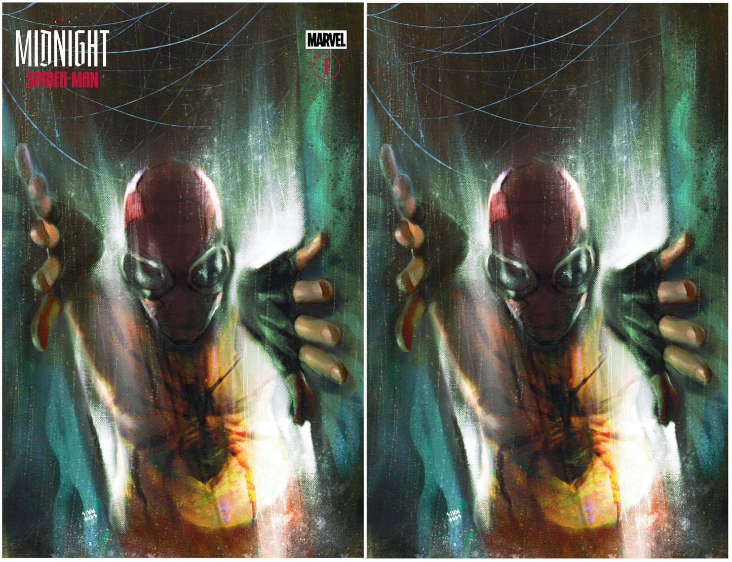 MIDNIGHT SPIDER-MAN #1 MARTIN SIMMONDS NYCC 2026 TRADE/VIRGIN VARIANT SET LIMITED TO 800 SETS