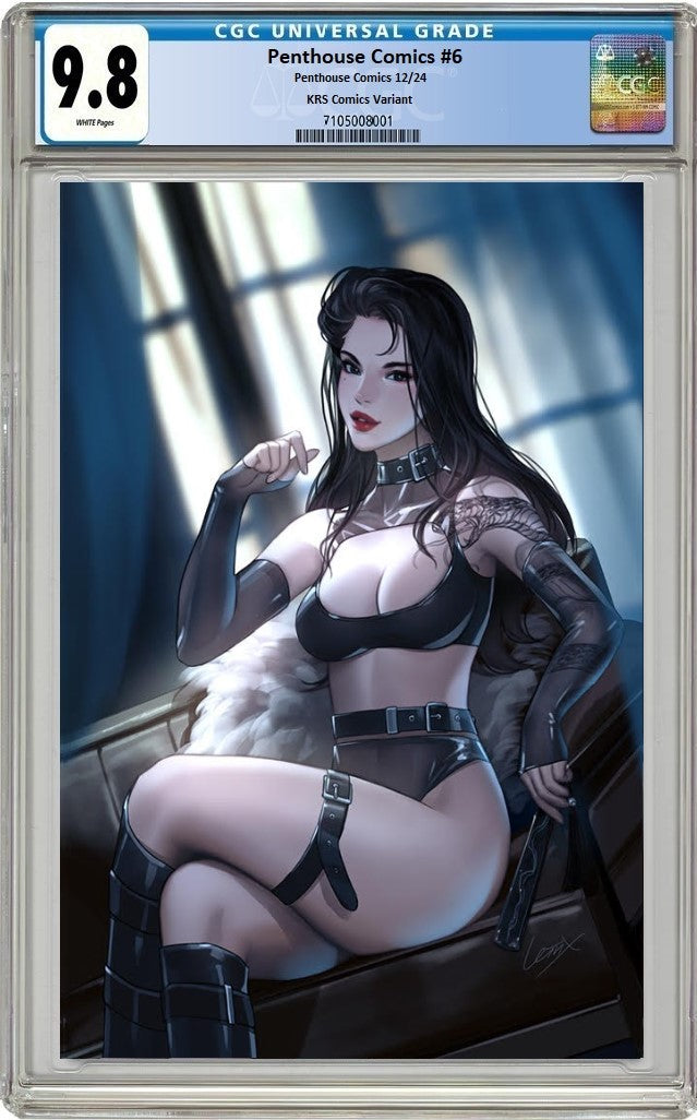 PENTHOUSE COMICS #6 LEIRIX NICE VARIANT LIMITED TO 300 COPIES CGC 9.8 PREORDER
