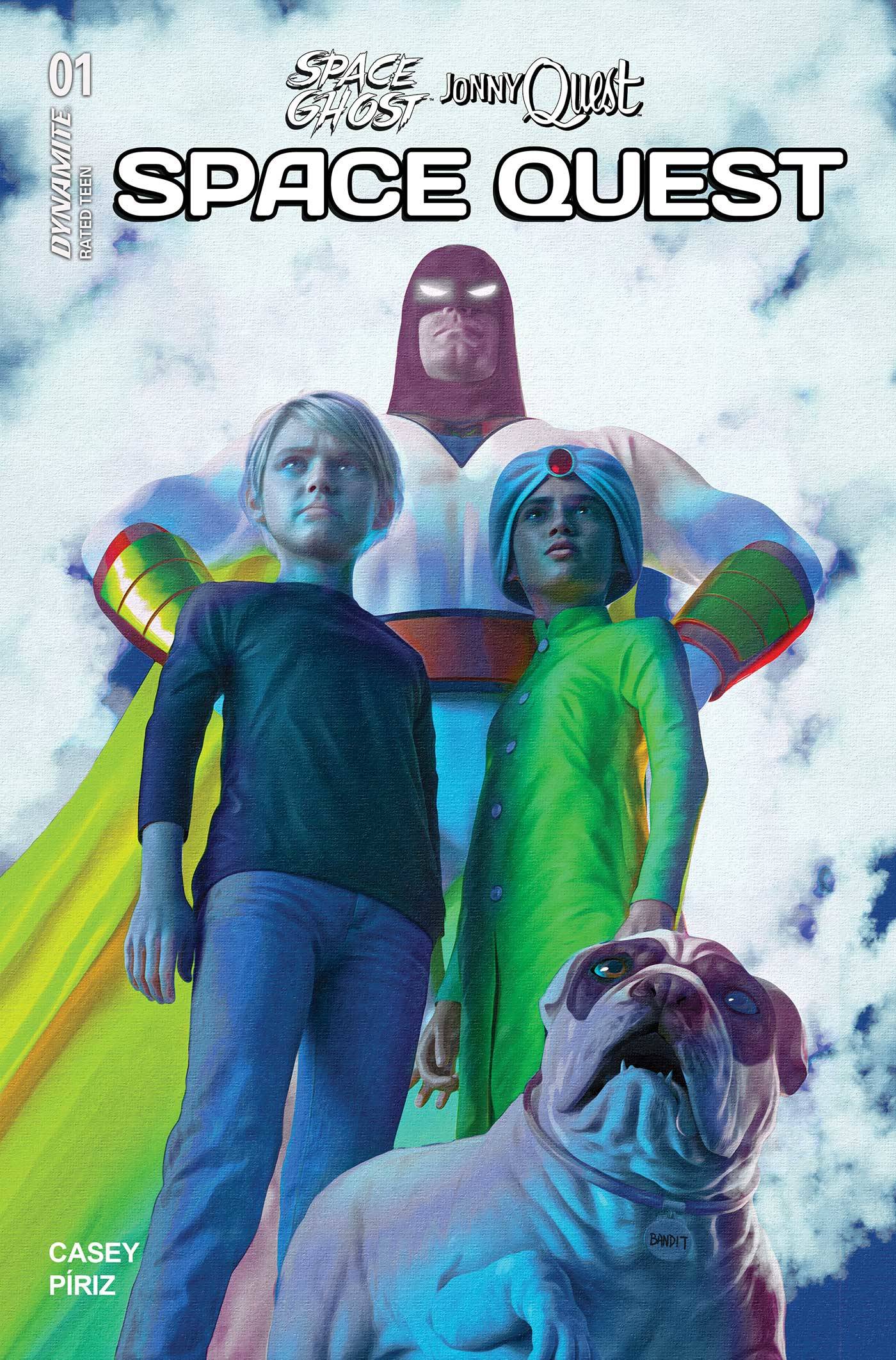 SPACE GHOST JONNY QUEST SPACE QUEST #1 MARK SPEARS FOIL VARIANT