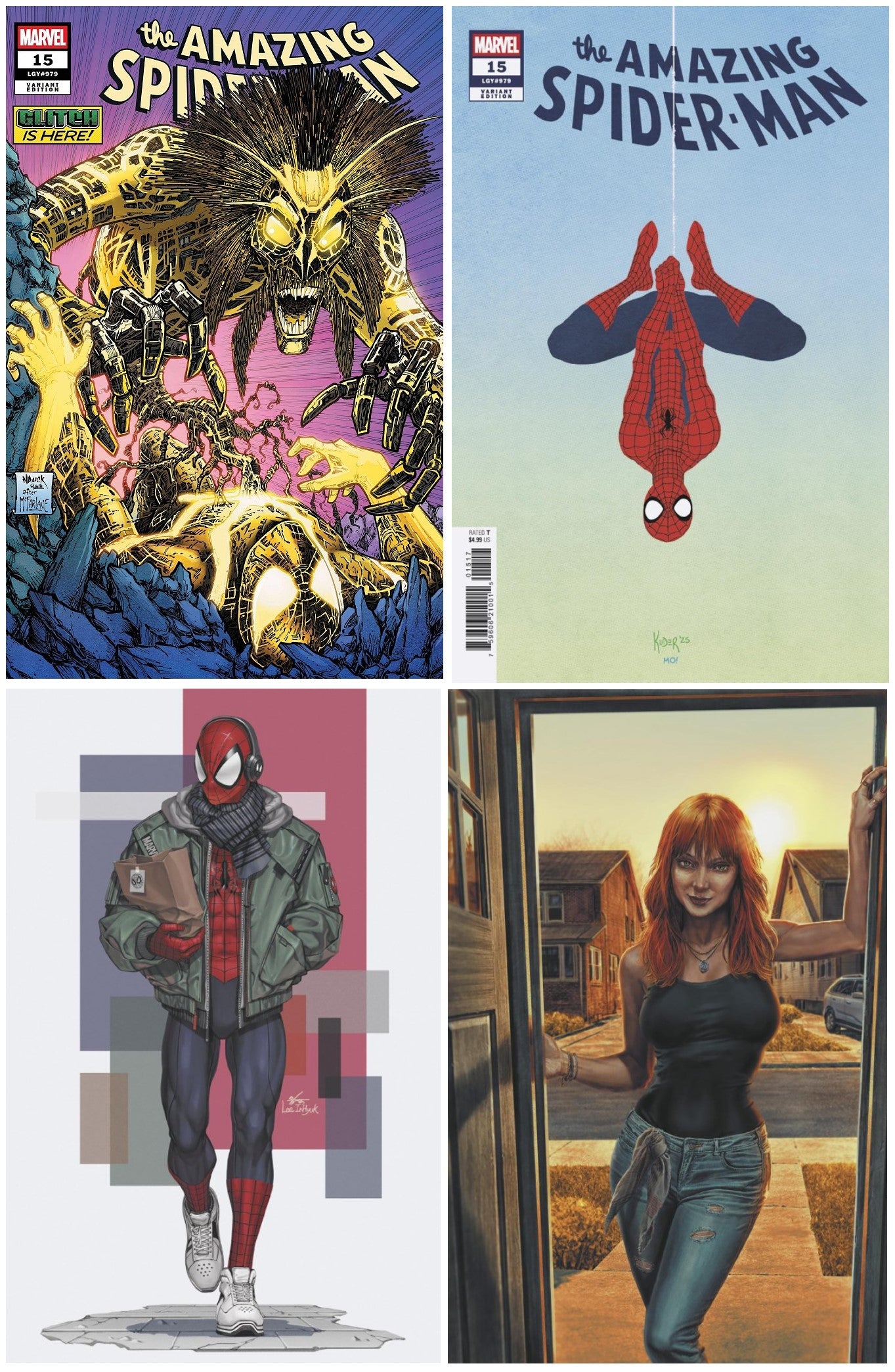 AMAZING SPIDER-MAN #15 TODD NAUCK ASM 316 HOMAGE VARIANT LIMITED TO 1000 COPIES + 1:25, 1:50 & 1:100 VARIANT