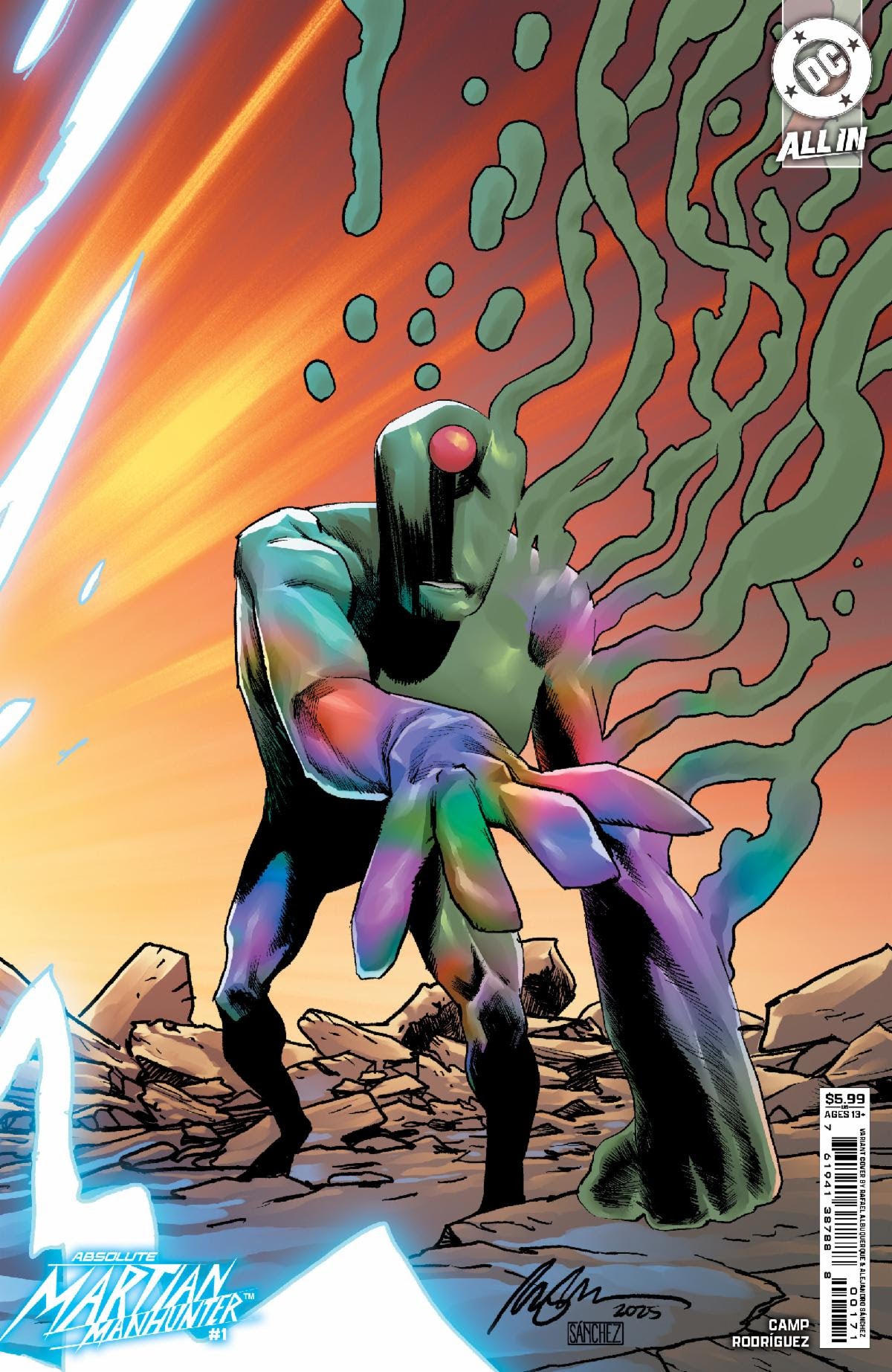 26/03/2025 ABSOLUTE MARTIAN MANHUNTER #1 (OF 6) CVR D RAFAEL ALBUQUERQUE CONNECTING CARD STOCK VARIANTS
