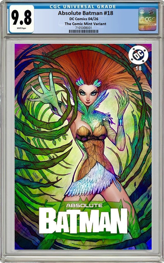 ABSOLUTE BATMAN #18 NATHAN SZERDY VARIANT LIMITED TO 1000 COPIES CGC 9.8 PREORDER - SAD LEMON COMICS