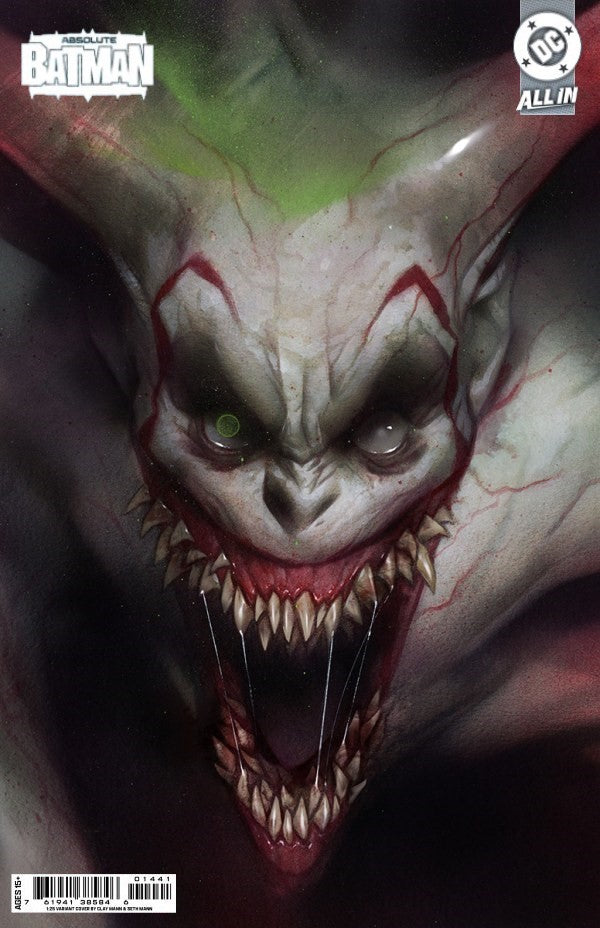 10/12/2025 ABSOLUTE BATMAN #15 CVR C BEN OLIVER CARD STOCK VARIANT