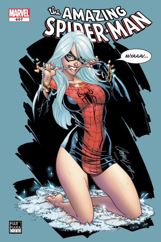 AMAZING SPIDER-MAN #607 J SCOTT CAMPBELL TURKISH TRADE DRESS VARIANT LIMITED TO 3000 COPIES