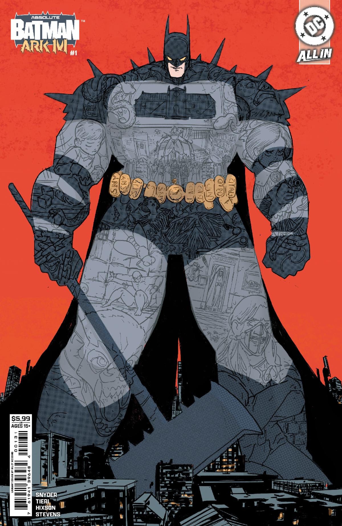 07/01/2026 ABSOLUTE BATMAN ARK-M SPECIAL #1 (ONE SHOT) CVR C RILEY ROSSMO CARD STOCK VARIANT