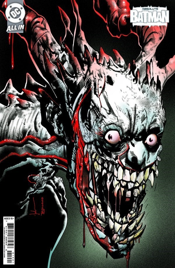 10/12/2025 ABSOLUTE BATMAN #15 CVR D BRIAN BOLLAND CARD STOCK VARIANT