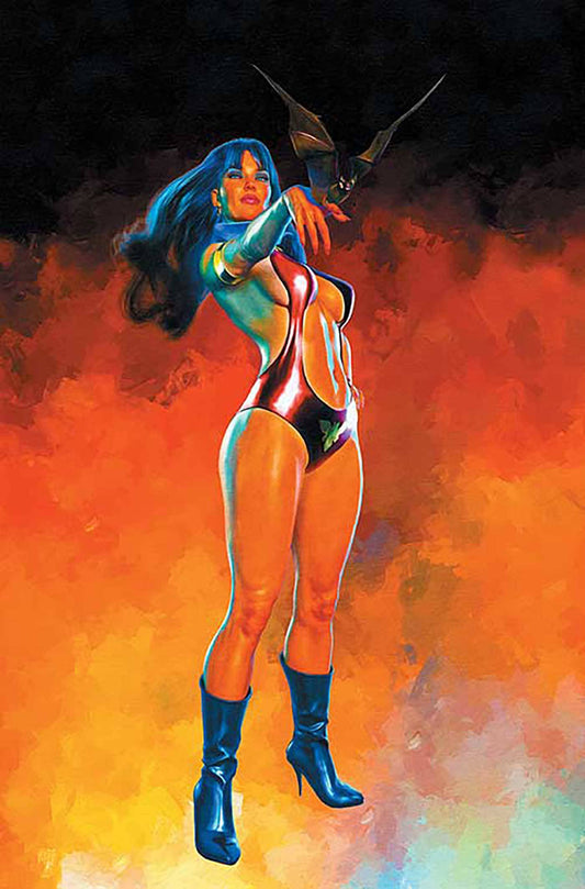 18/06/2025 VAMPIRELLA (2025) #3 1:20 MARK SPEARS BLACK FRAZETTA HOMAGE VIRGIN VARIANT