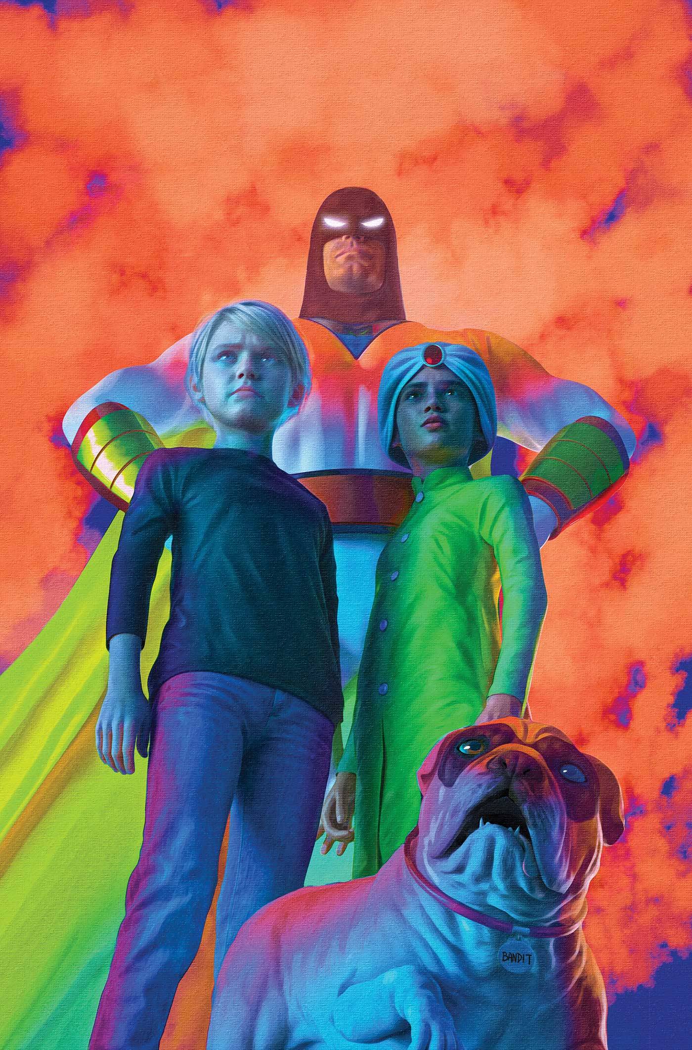 SPACE GHOST JONNY QUEST SPACE QUEST #1 MARK SPEARS 1:20 ORANGE VIRGIN VARIANT