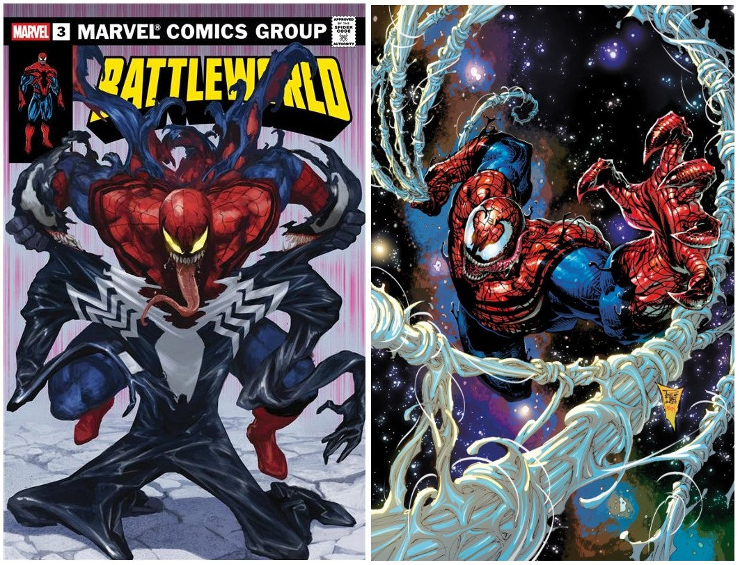 BATTLEWORLD #3 SKAN SRISUWAN ULTRA RARE ASM 238 HOMAGE LIMITED TO 238 COPIES WITH NUMBERED COA + 1:50 VARIANT