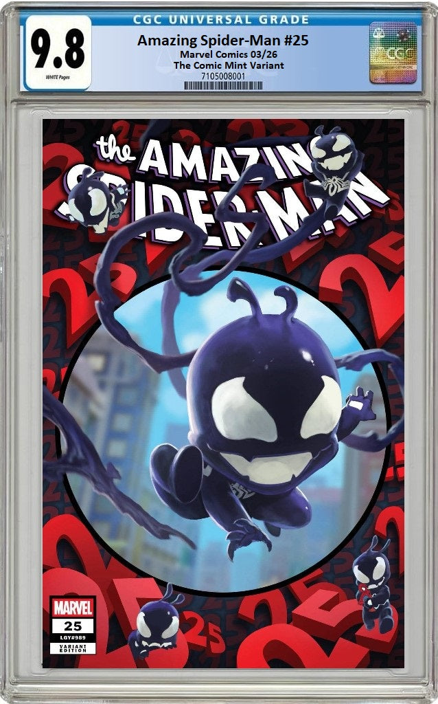 AMAZING SPIDER-MAN #25 SKAN SRISUWAN SDCC 2026 HOMAGE VARIANT LIMITED TO 1000 COPIES CGC 9.8 PREORDER