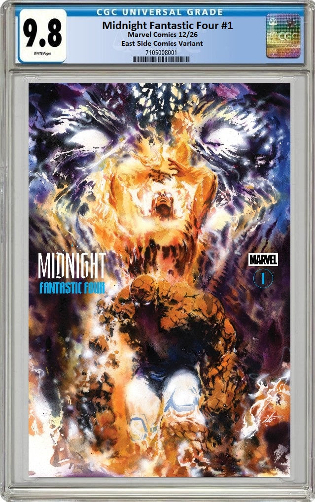 MIDNIGHT FANTASTIC FOUR #1 ITO NYCC 2026 TRADE DRESS VARIANT LIMITED TO 800 COPIES CGC 9.8 PREORDER