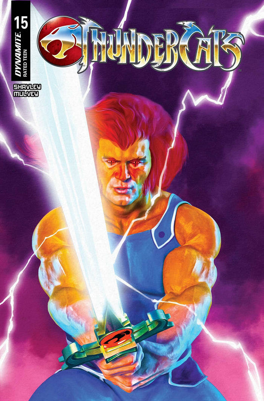 THUNDERCATS #15 1:7 MARK SPEARS PURPLE FOIL VARIANT
