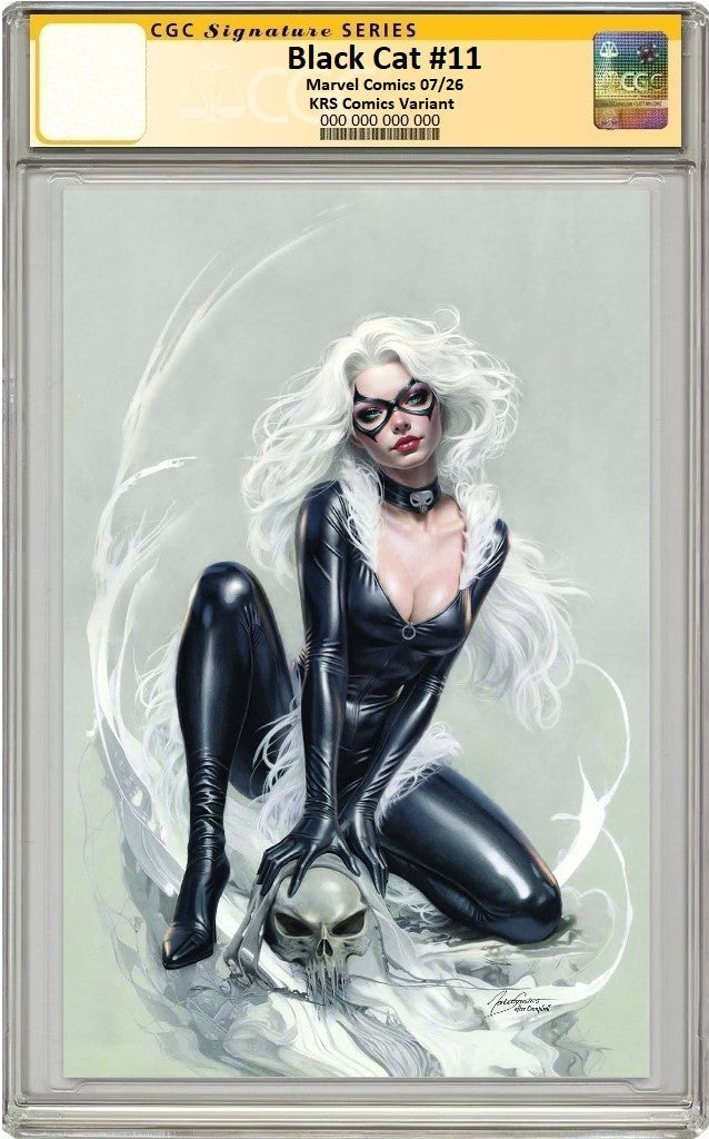 BLACK CAT #11 NATALI SANDERS 'J SCOTT CAMPBELL HOMAGE' SDCC VIRGIN VARIANT LIMITED TO 750 COPIES CGC SS PREORDER