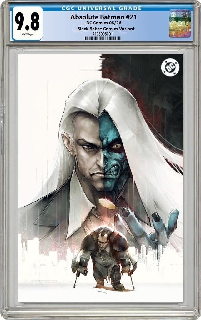 ABSOLUTE BATMAN #21 IVAN TAO VIRGIN FOIL VARIANT LIMITED TO 750