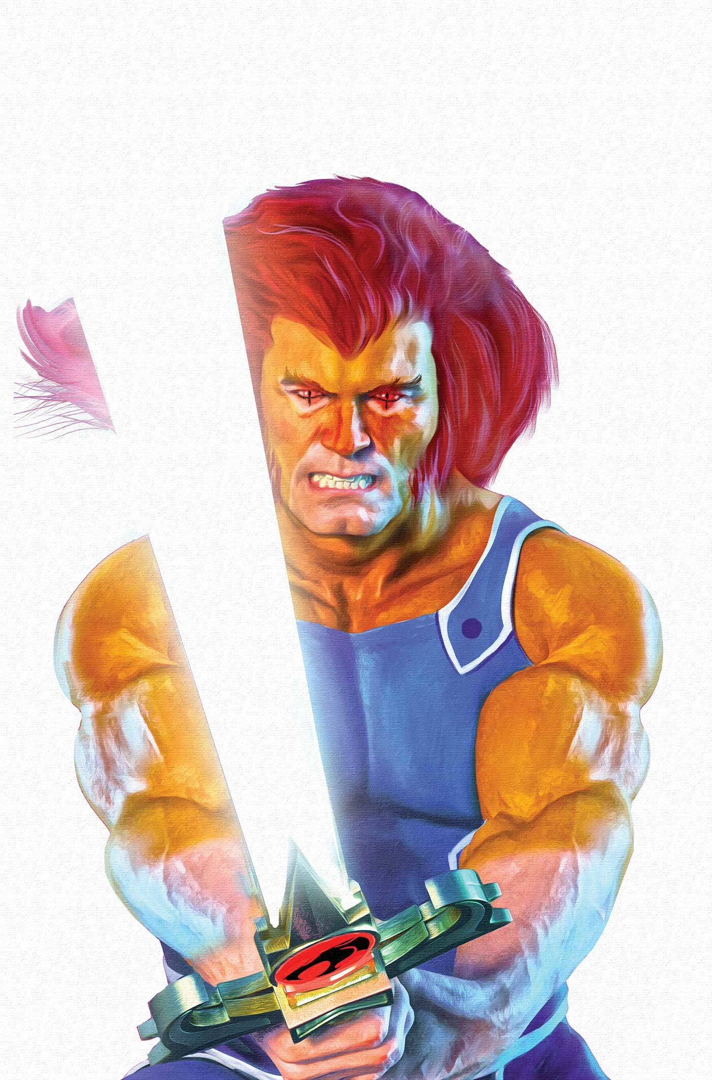 THUNDERCATS #15 1:10 MARK SPEARS WHITE FOIL VIRGIN VARIANT