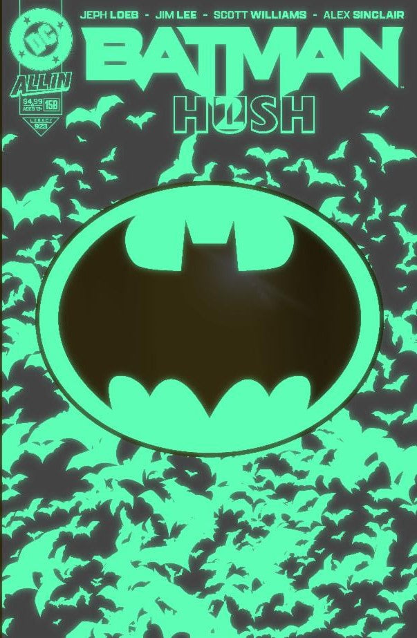 26/03/2025 BATMAN #158 GLOW IN THE DARK H2SH BAT SYMBOL FOIL VARIANT