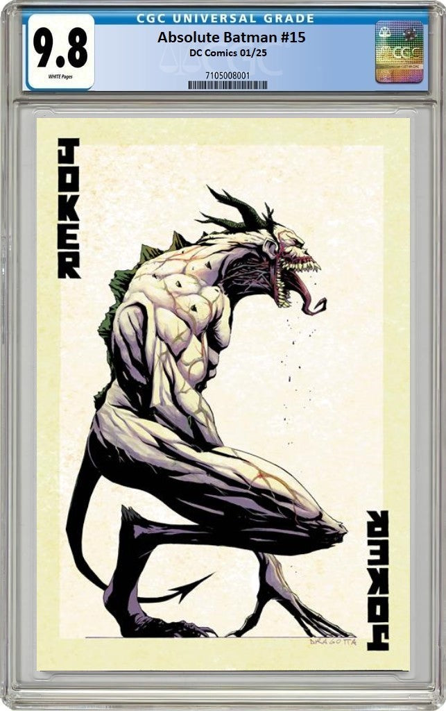 ABSOLUTE BATMAN #15 CVR A NICK DRAGOTTA CGC 9.8 PREORDER – SAD