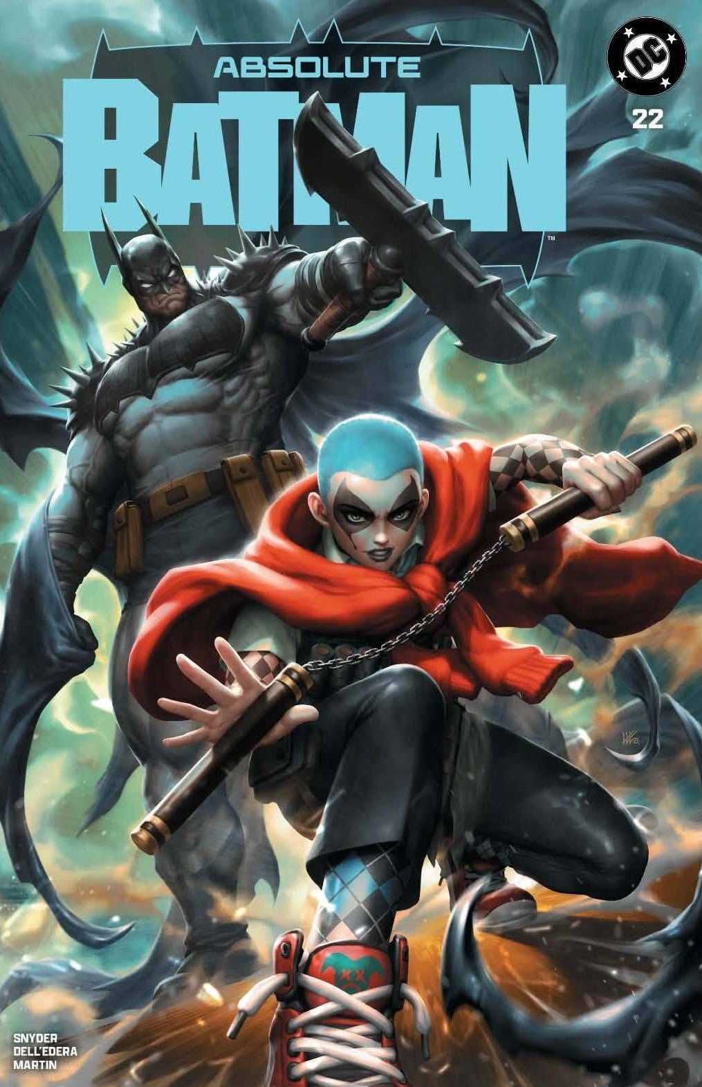 ABSOLUTE BATMAN #22 KENDRICK 'KUNKKA' LIM TRADE DRESS VARIANT LIMITED TO 1000 COPIES