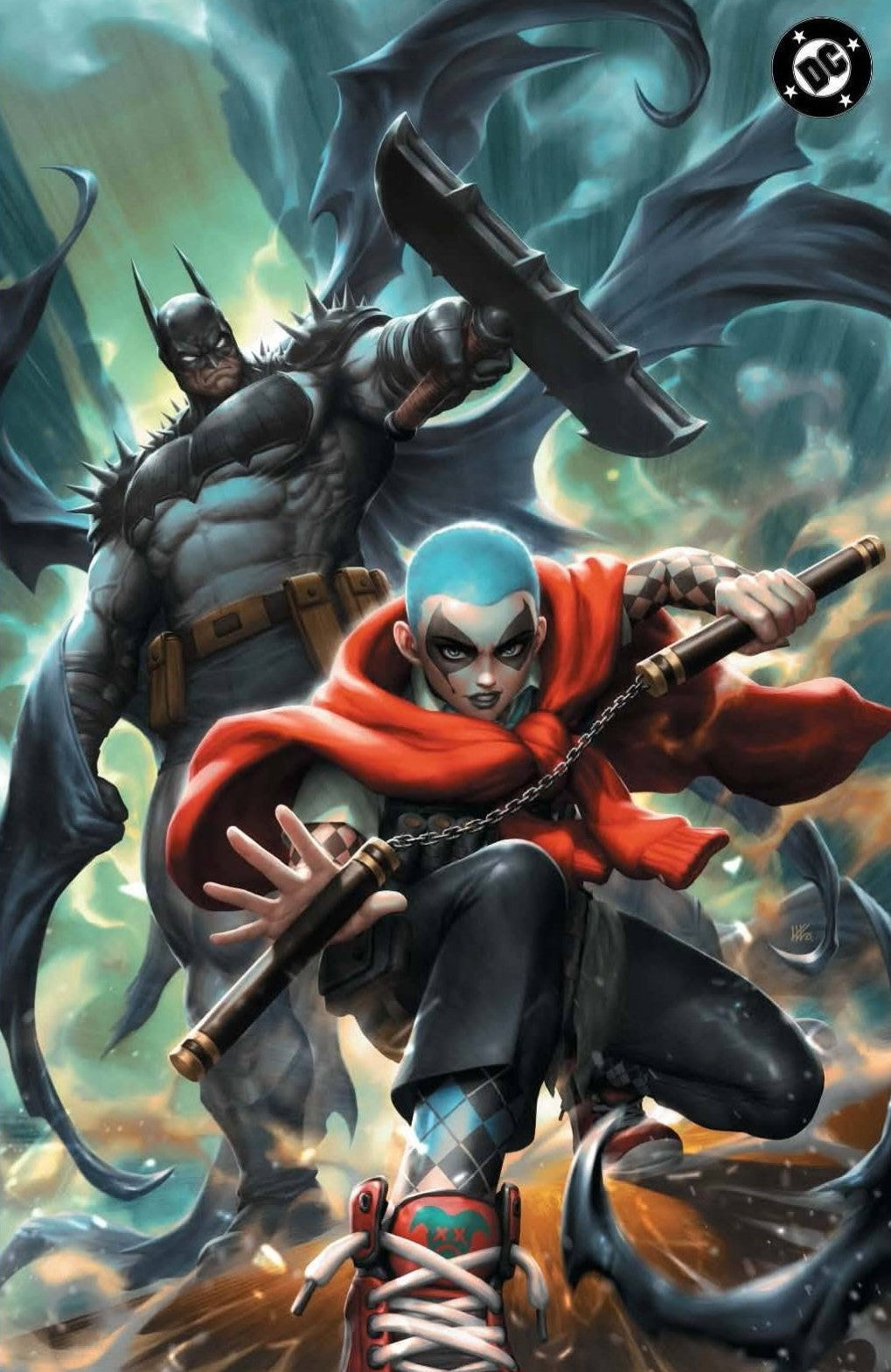 ABSOLUTE BATMAN #22 KENDRICK 'KUNKKA' LIM VIRGIN VARIANT LIMITED TO 1000 COPIES