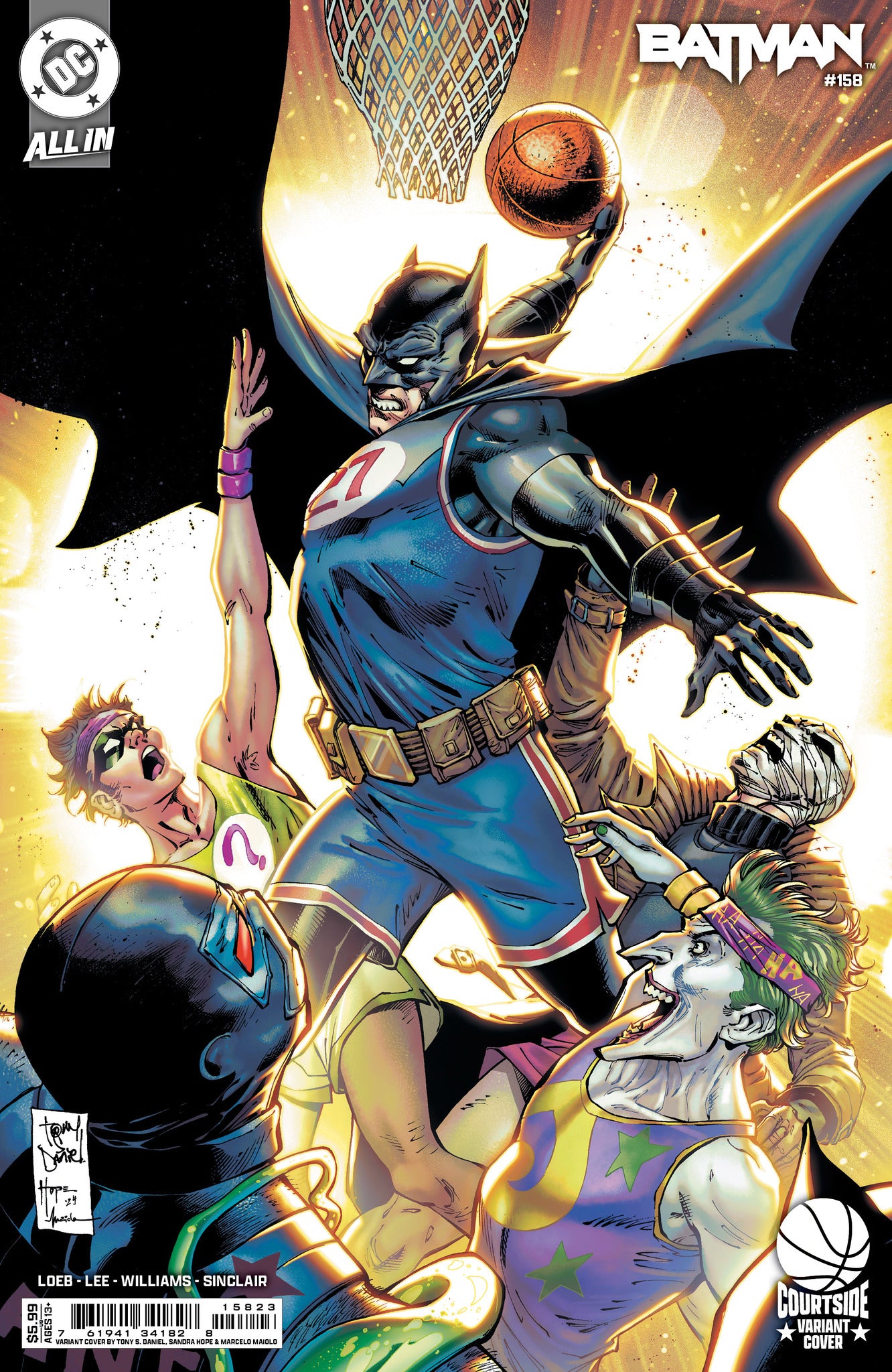 26/03/2025 BATMAN #158 TONY S DANIEL COURTSIDE VARIANT