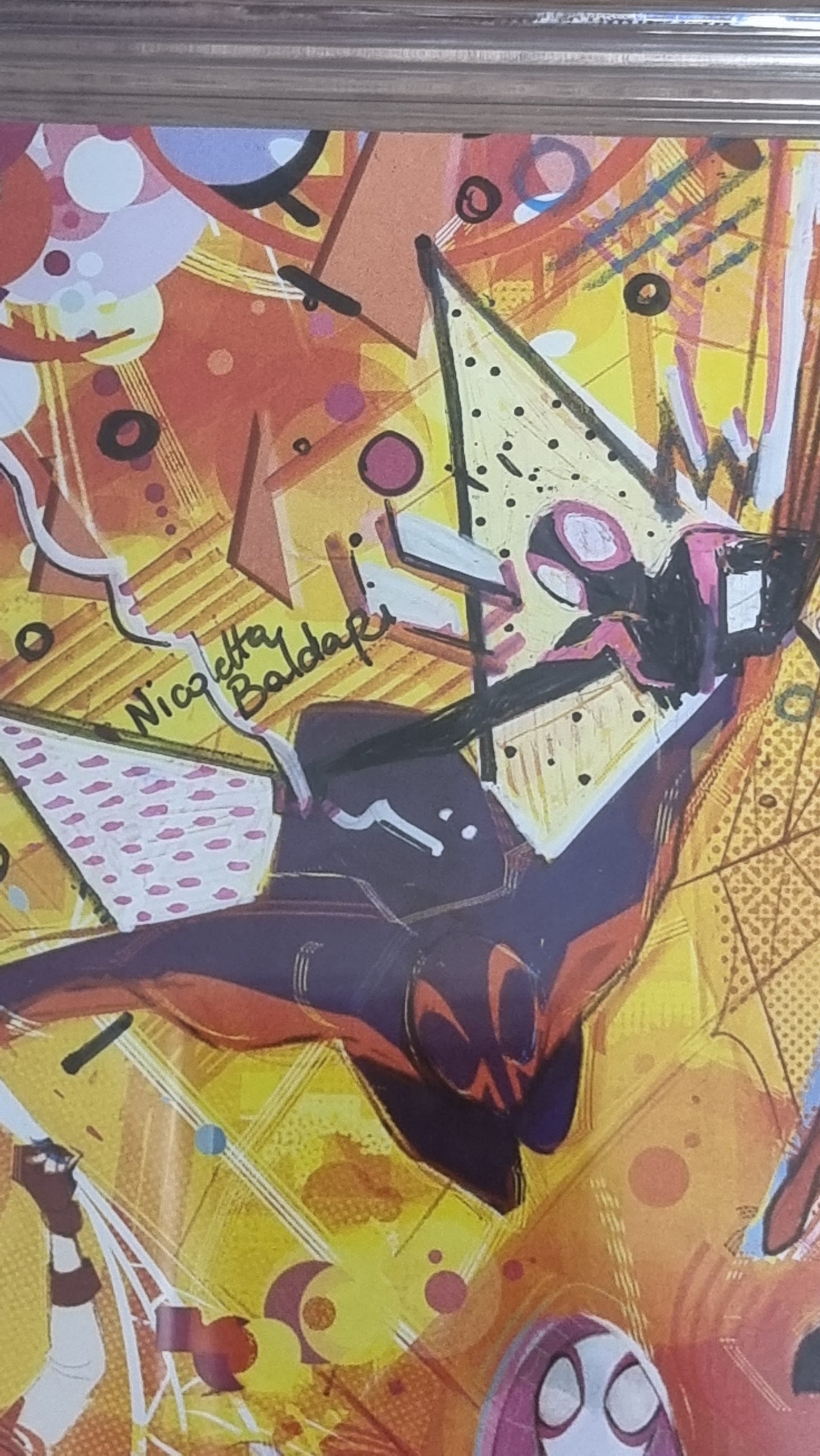 EDGE OF SPIDER-VERSE #3 NICOLETTA BALDARI VIRGIN VARIANT LIMITED TO 1500 COPIES MILES MORALES REMARK CGC 9.8