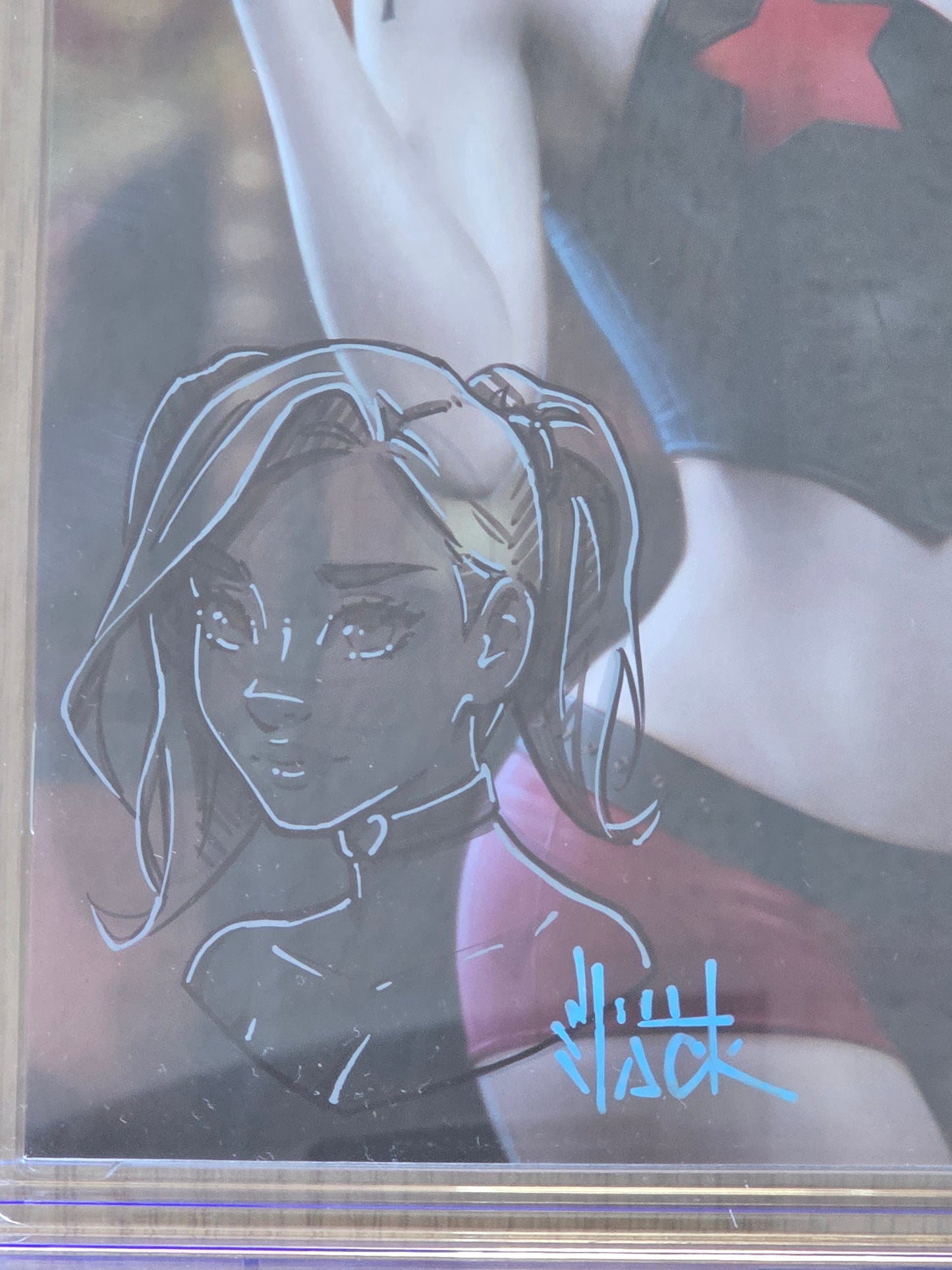 HARLEY QUINN #13 WILL JACK MINIMAL TRADE DRESS VARIANT LIMITED TO 1500 CGC REMARK 9.8