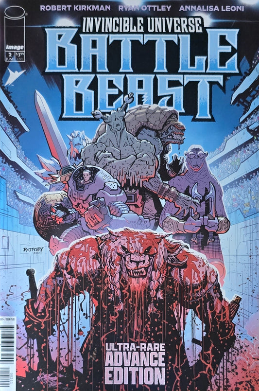 INVINCIBLE UNIVERSE BATTLE BEAST #2 ULTRA RARE ADVANCE FOIL VARIANT