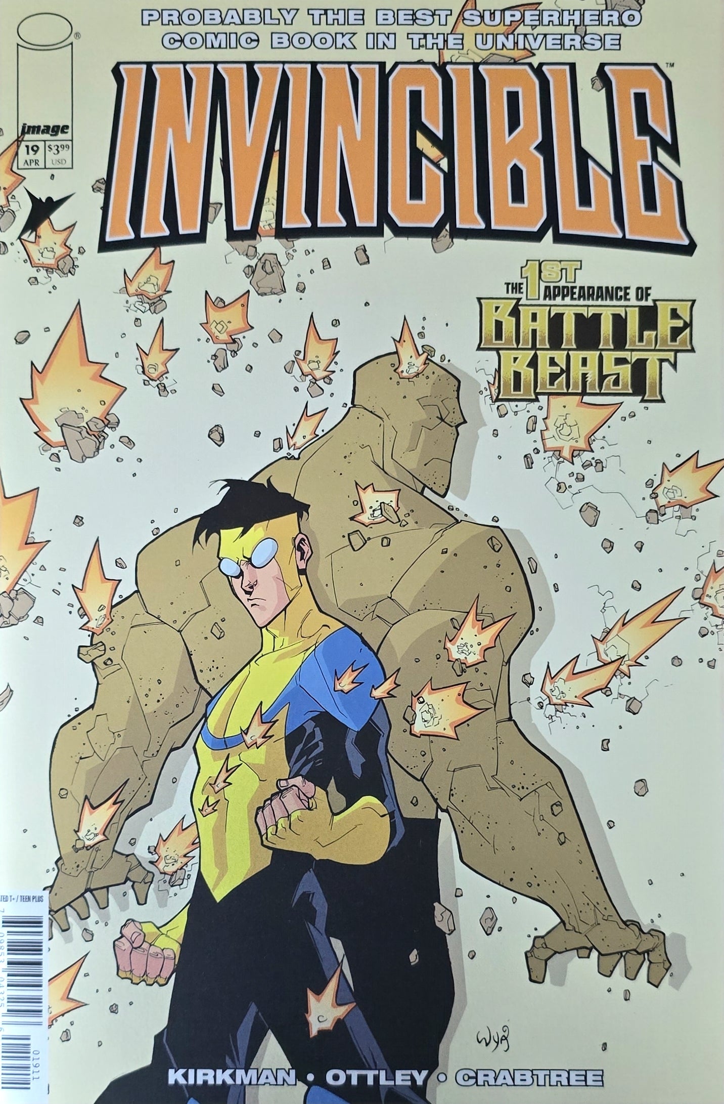 INVINCIBLE #19 FOIL VARIANT - 1ST APP BATTLE BEAST