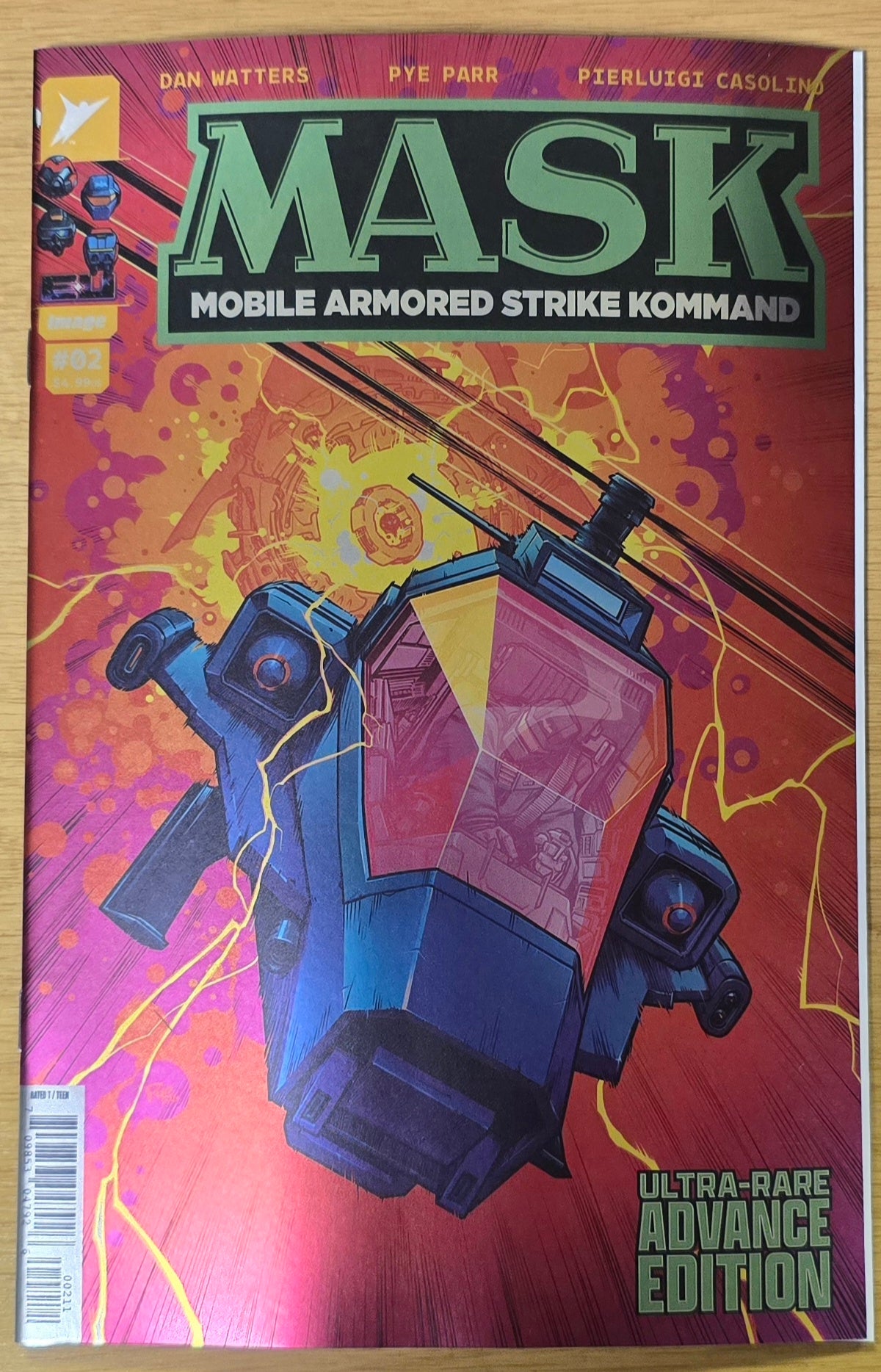 MASK #2 ULTRA RARE ADVANCE BLIND BAG FOIL VARIANT