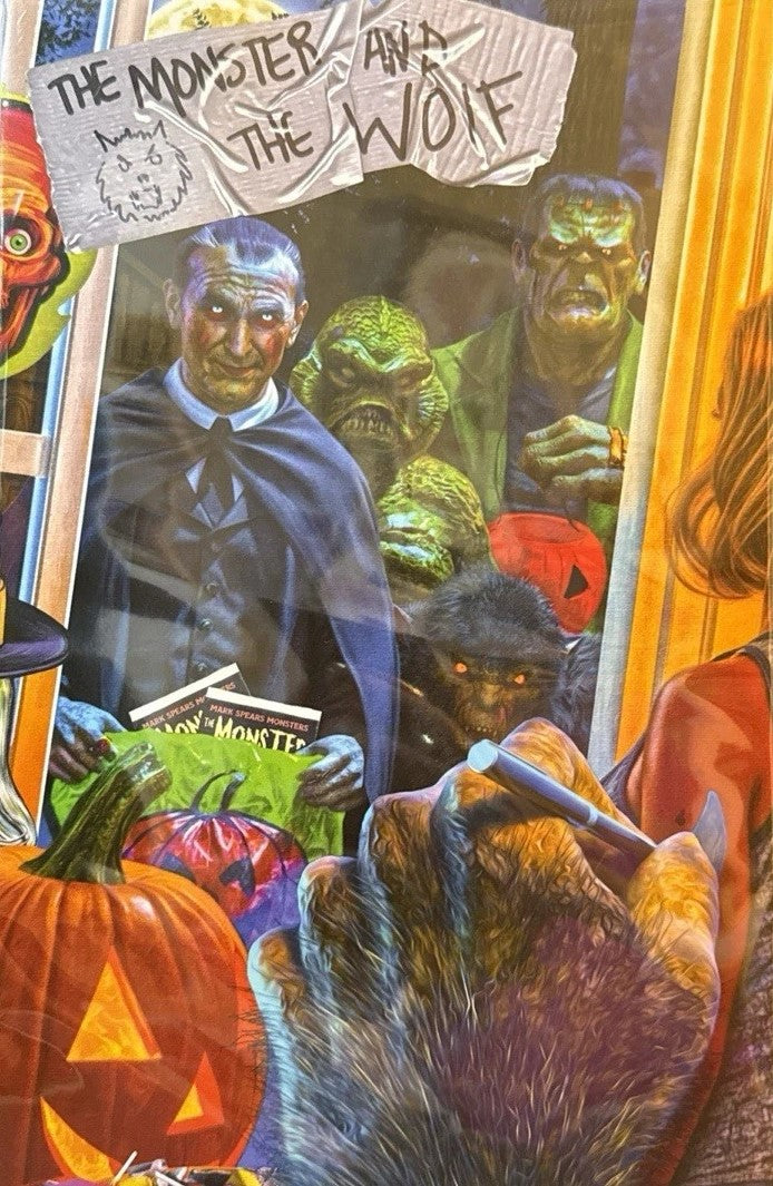 MARK SPEARS MONSTERS THE MONSTER & THE WOLF #1 CVR A72 BLIND BAG 1:100 TRICK VARIANT
