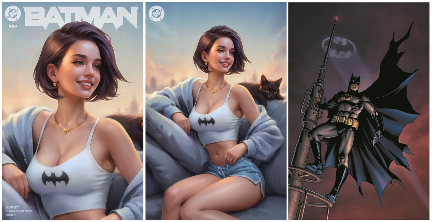 BATMAN #154 WILL JACK TRADE/VIRGIN VARIANT SET LIMITED TO 1000 SETS + 1:25 VARIANT