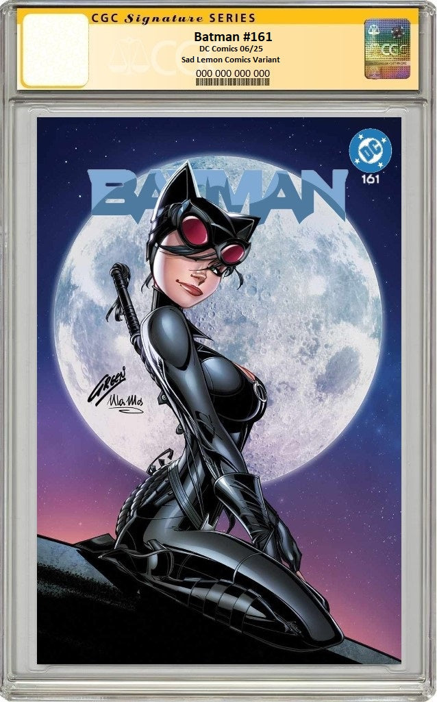 BATMAN #161 PAUL GREEN SILVER FOIL MOON VARIANT LIMITED TO 800 COPIES CGC SS PREORDER