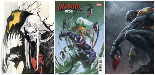 VENOM #250 PEACH MOMOKO NYCC 2025 VIRGIN VARIANT LIMITED TO 1000 COPIES + 1:25 & 1:100 VARIANT