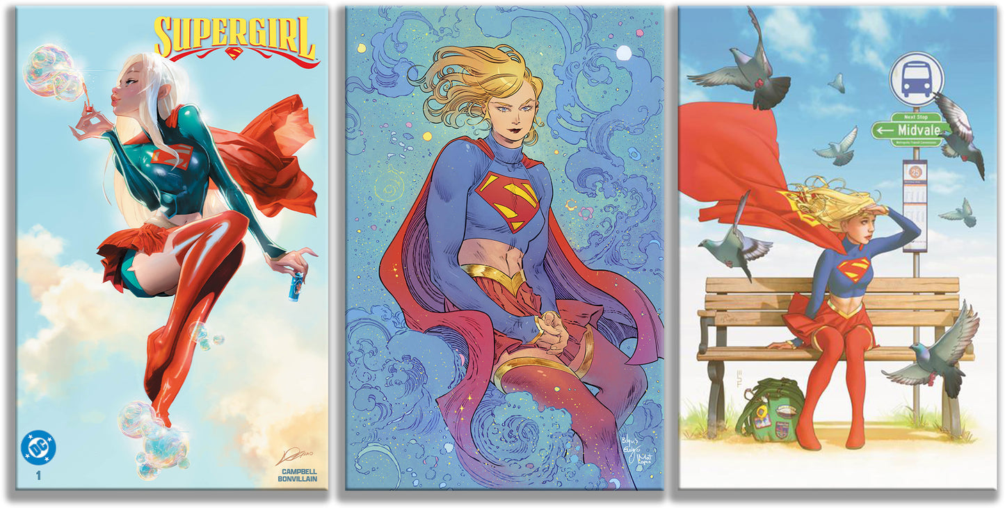 SUPERGIRL #1 ALEXANDER LOZANO VARIANT LIMITED TO 800 COPIES + 1:25 & 1:50 VARIANT