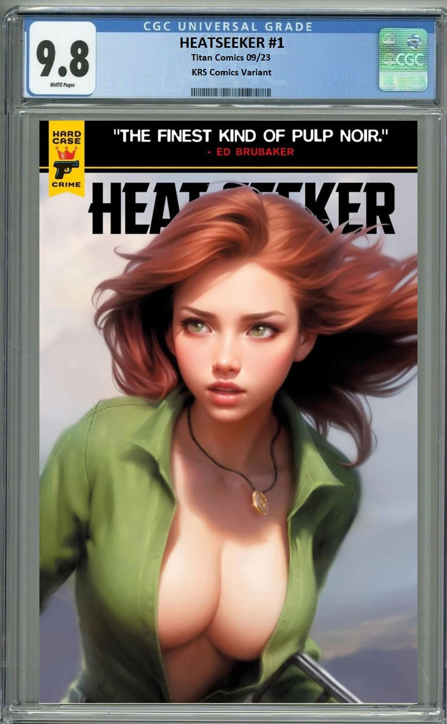 HEAT SEEKER GUN HONEY SERIES #1 WILL JACK TRADE DRESS VARIANT LIMITED TO 1000 COPIES CGC 9.8 PREORDER