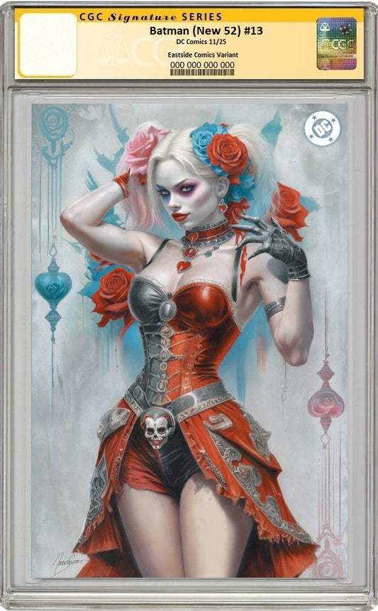 BATMAN (NEW 52) #13 NATALI SANDERS STEAMPUNK VARIANT LIMITED TO 800 COPIES CGC SS PREORDER