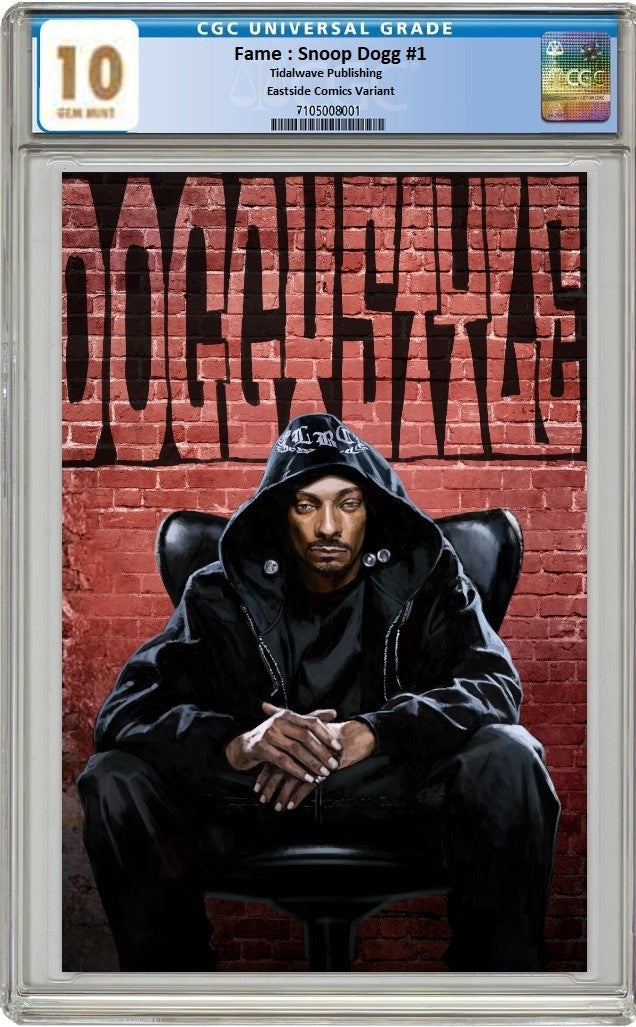 FAME : SNOOP DOGG #1 SKAN SRISUWAN 'DOGGY STYLE' HOMAGE VARIANT LIMITED TO 250 COPIES CGC 10