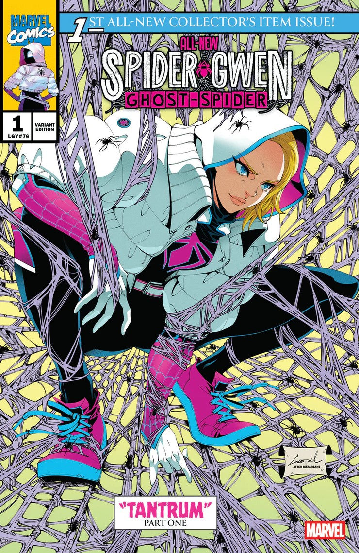 ALL-NEW SPIDER-GWEN: THE GHOST-SPIDER #1  GODTAIL HOMAGE VARIANT LIMITED TO 1000 COPIES