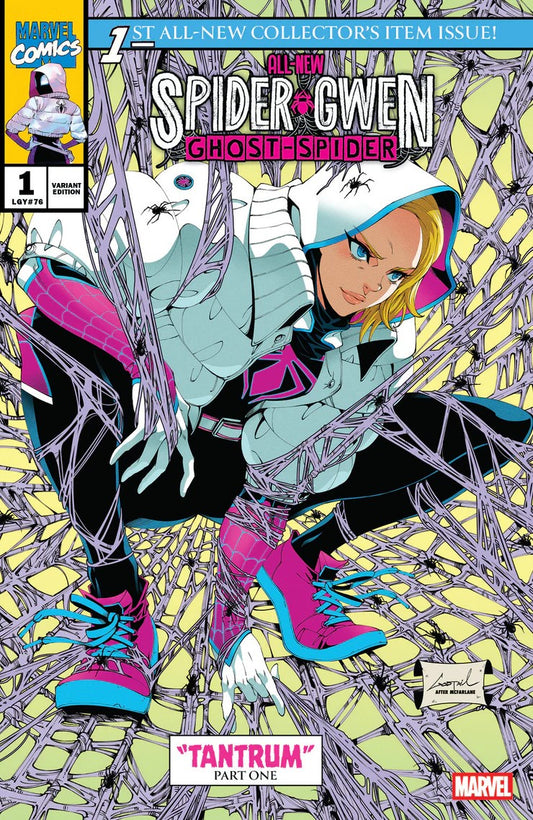 ALL-NEW SPIDER-GWEN: THE GHOST-SPIDER #1  GODTAIL HOMAGE VARIANT LIMITED TO 1000 COPIES