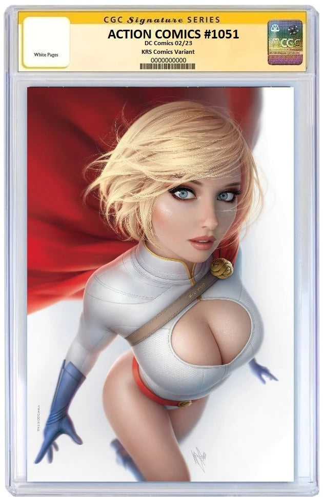 ACTION COMICS #1051 WARREN LOUW VIRGIN VARIANT LIMITED TO 1500 CGC SS 9.2