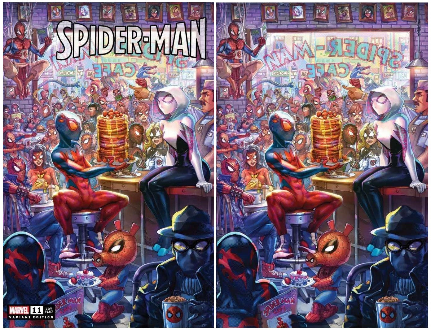 SPIDER-MAN #11 ALAN QUAH TRADE/VIRGIN VARIANT SET LIMITED TO 1000 SETS