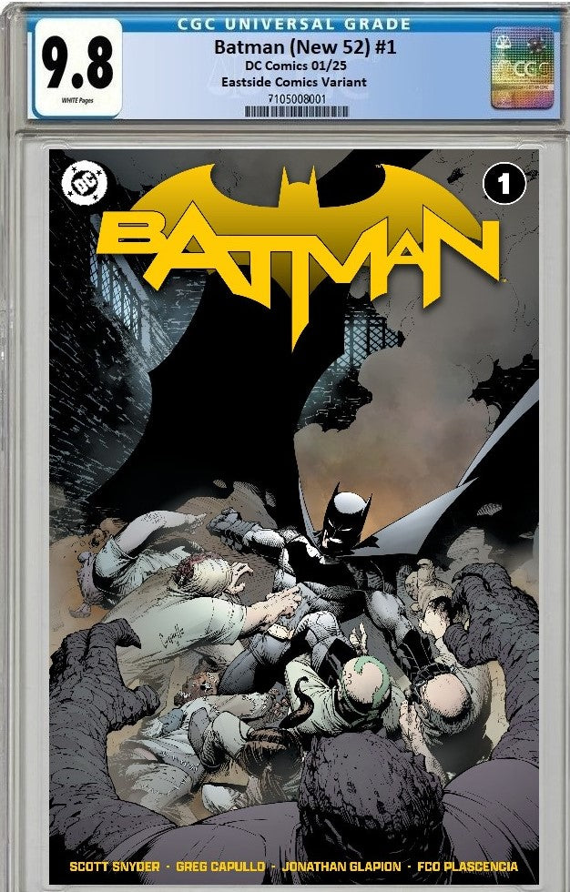 BATMAN (NEW 52) #1 GREG CAPULLO MEGACON 2025 GOLD FOIL VARIANT LIMITED TO 500 COPIES