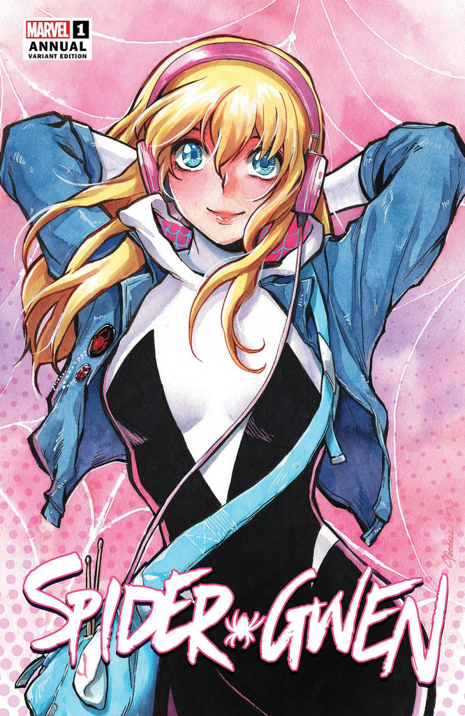 SPIDER-GWEN ANNUAL #1 SAOWEE VARIANT LIMITED TO 800 COPIES WITH NUMBERED COA