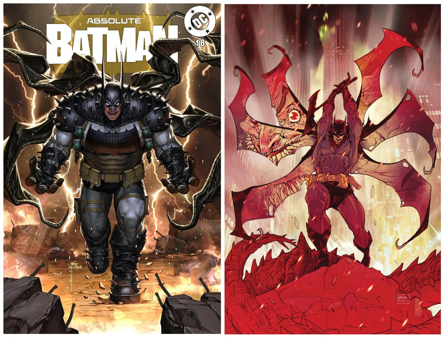 ABSOLUTE BATMAN #18 INHYUK LEE VARIANT LIMITED TO 800 COPIES + 1:25 VARIANT - SAD LEMON COMICS