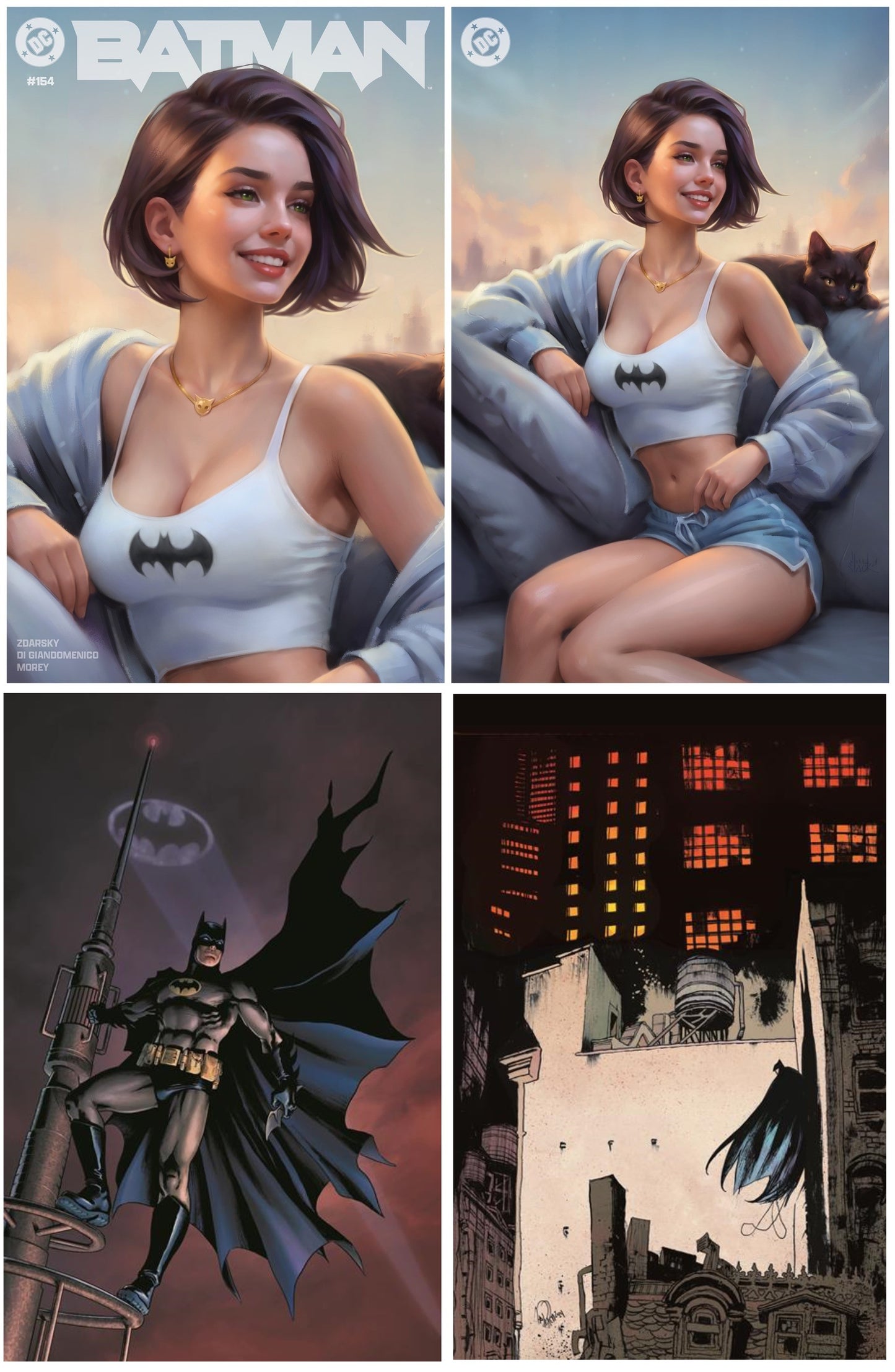 BATMAN #154 WILL JACK TRADE/VIRGIN VARIANT SET LIMITED TO 1000 SETS + 1:25 & 1:50 VARIANT