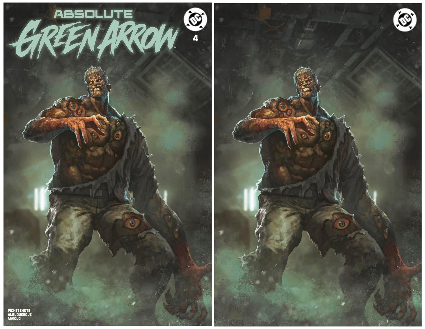 ABSOLUTE GREEN ARROW #4 SKAN SRISUWAN TRADE/VIRGIN VARIANT SET LIMITED TO 500 SETS