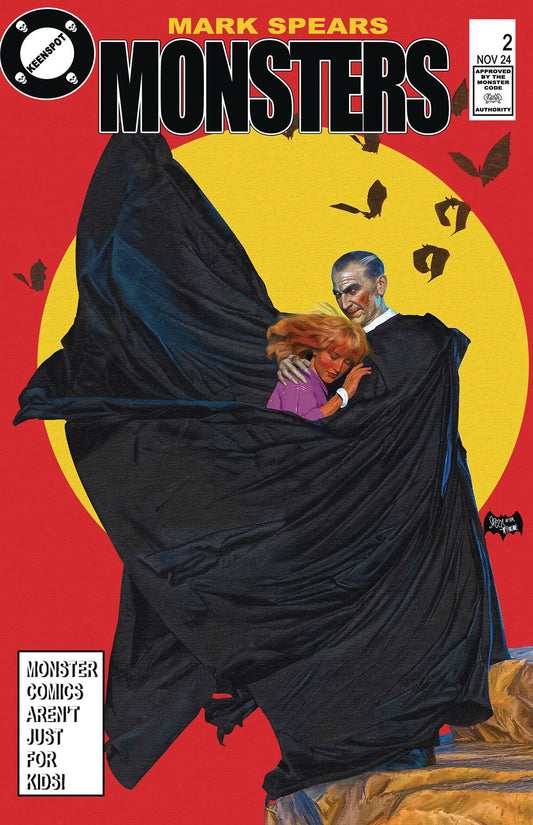 MARK SPEARS MONSTERS #2 1:25 DC RETRO HOMAGE VARIANT